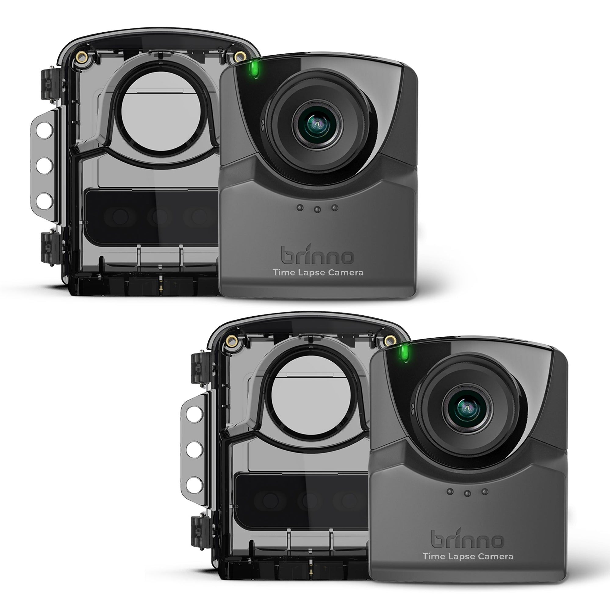 Brinno BCC300-C 2-Pack | Waterproof Time Lapse Cameras for Outdoor ...