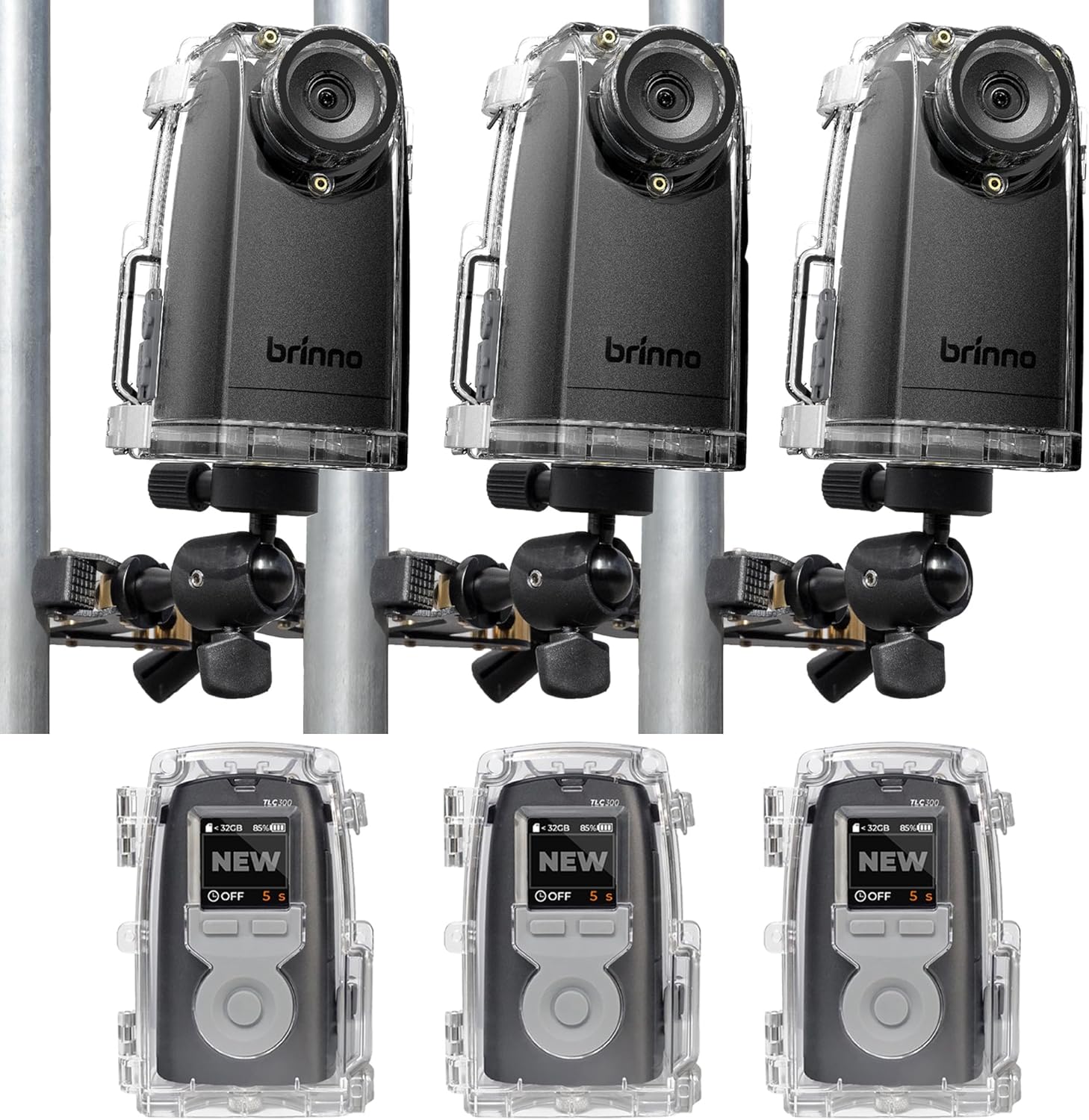 Brinno Time Lapse Camera BCC300-C Bundle - 3 Pack