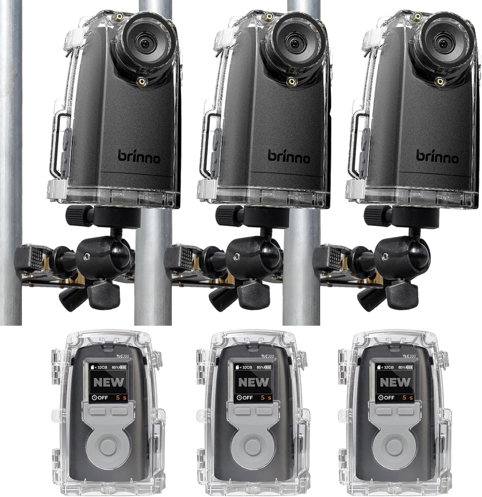 Brinno Time Lapse Camera BCC300-C Bundle ( 3 Pack )