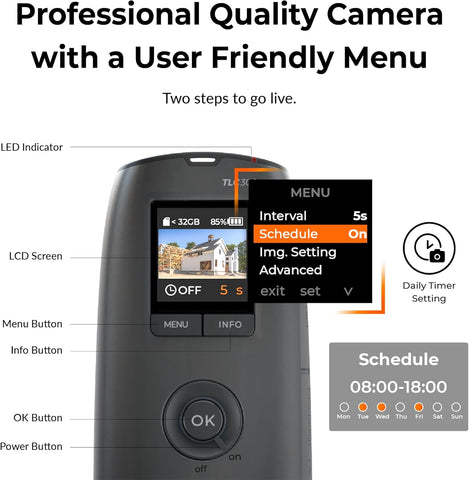 Brinno Time Lapse Camera BCC300-C Bundle - 3 Pack