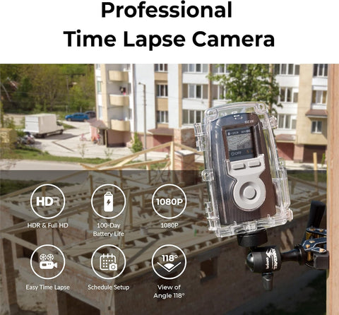 Brinno Time Lapse Camera BCC300-C Bundle - 3 Pack
