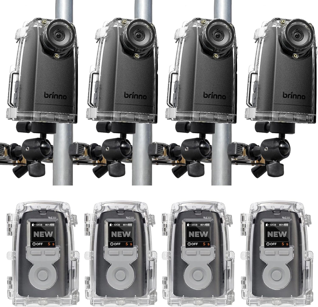 Brinno BCC300-C 4-Pack | HD Time Lapse Cameras for Construction & Job ...