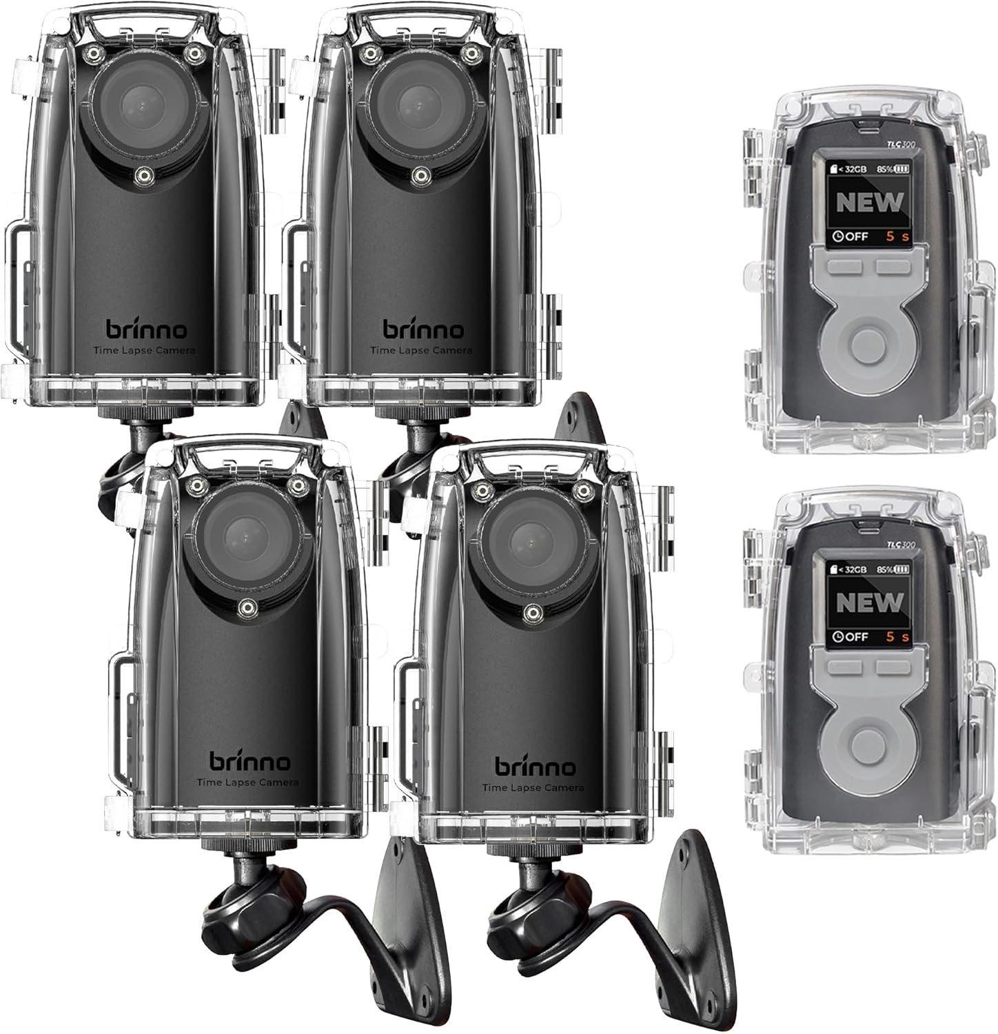 Brinno Time Lapse Camera BCC300-M Bundle - 4 Pack