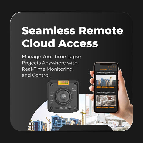 Brinno BCC5000 4K Time Lapse Camera + APB1000 Battery Kit - Bluetooth App, HDR, Cloud Storage - 3 MRB1000 Batteries, IP65 Housing, Extended Life