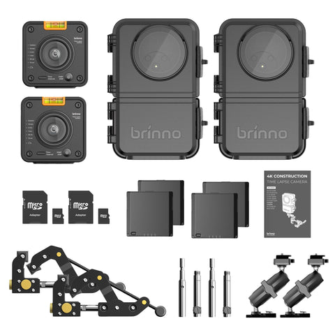 Brinno_TLC5000_Camera + Housing + Mount - 2 Pack