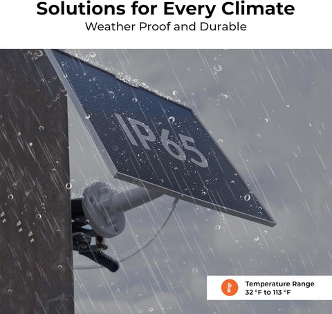 Brinno BCC5000 + APB1000 + ASP1000-P - Time Lapse Construction Camera - Rechargeable Battery & Solar Panel Kit Bundle with Mount