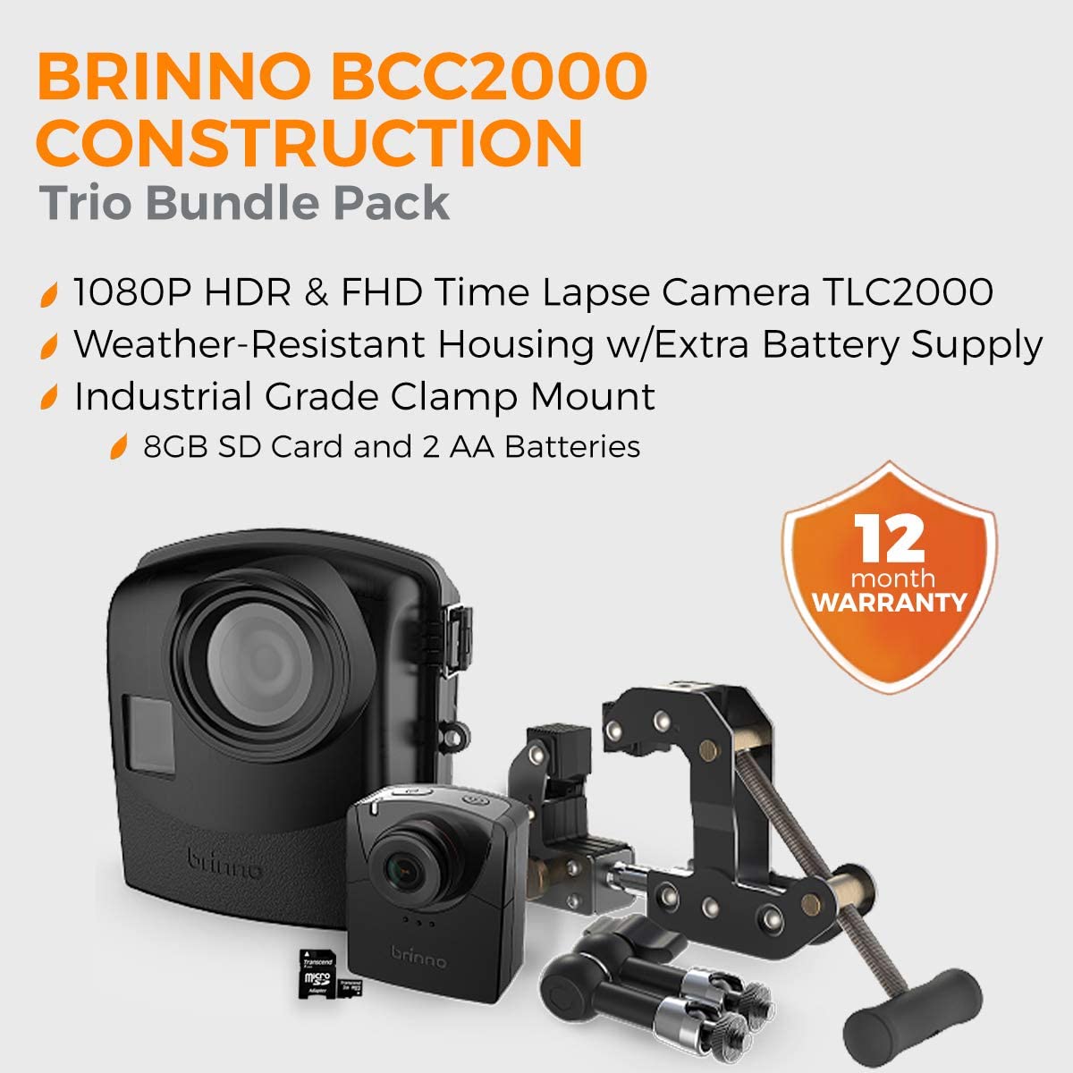 BRINNO BCC2000 Time Lapse Camera Bundle Two Pack